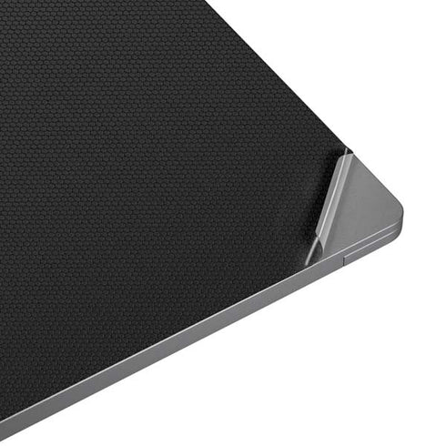 Specialty Vinyl Black Hex Texture Universal Laptop 16.6in (13.4 x 9.7in) Skin